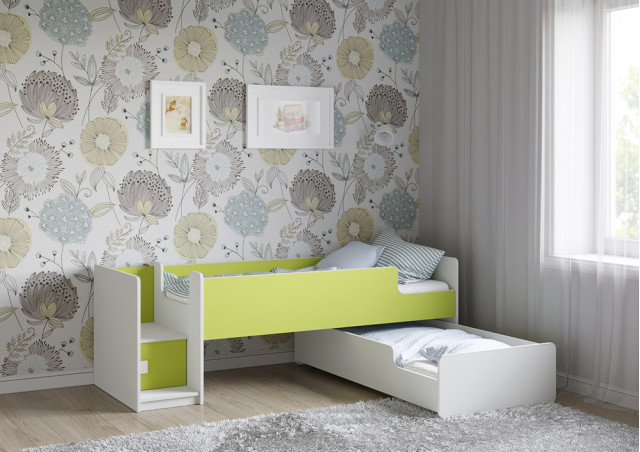 Детская выкатная кровать Легенда К302.41 в Черемхово