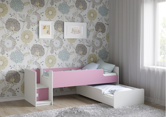 Детская выкатная кровать Легенда К302.41 в Черемхово