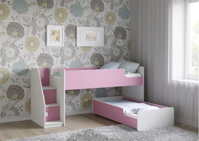 Детская выкатная кровать Легенда К402.41 в Черемхово